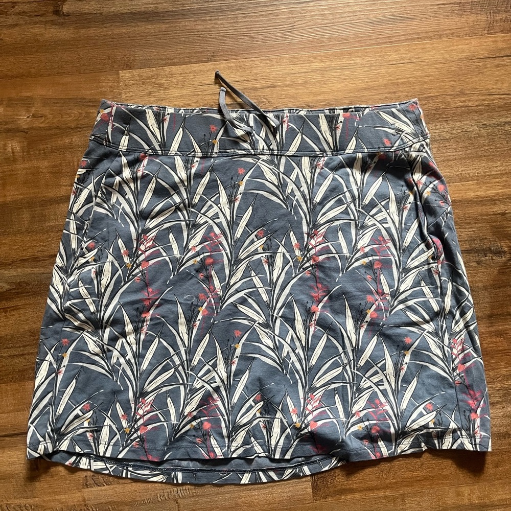 Kühl Floral Print Skirt with Drawstring